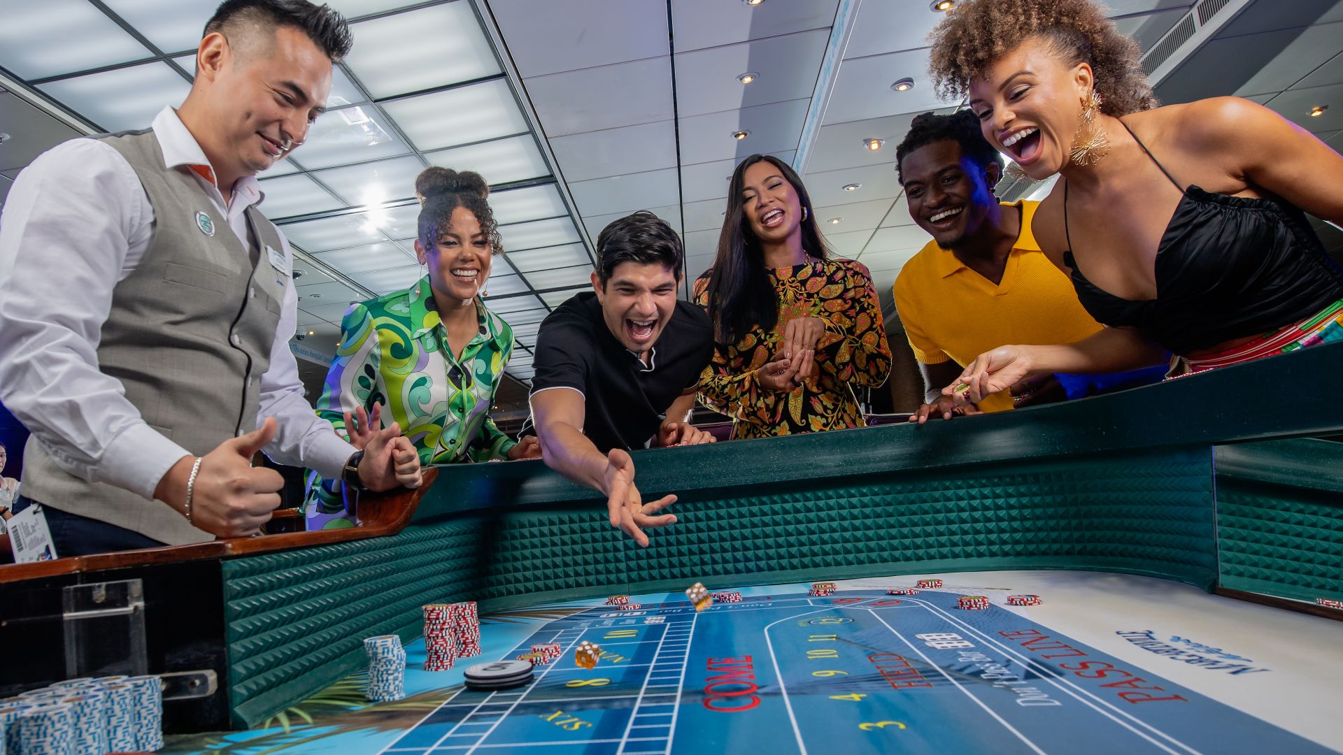 A Group Of People Playing A Game